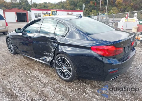2019 BMW 540I xDrive from USA, damaged, VIN WBAJE7C55KWW42961